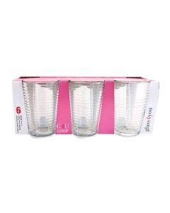 PASABAHCE Čaša za vodu i sok Loop 20cl 6/1 g4y