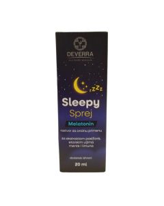 DEVERRA Sleepy sprej sa melatoninom 20ml