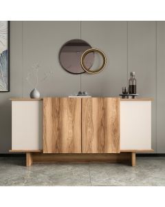 HANAH HOME Komoda Diana, bež/braon