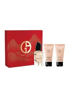Giorgio Armani Si Giftset (50ml EDP + 50ml BL + 50ml SG)