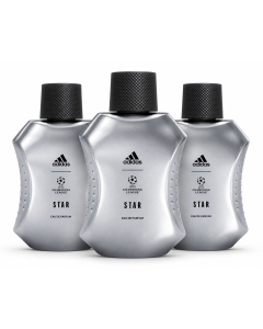 Adidas UEFA Champions League Star Silver EDP trio pack 3x100ml ( 3 komada )