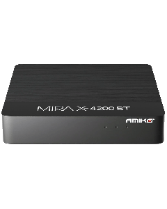 Amiko Prijemnik IPTV@Linux, 4K UHD, H.265, LAN, WiFi Dual Band - MIRAX HIS-4200 BT Pure OTT