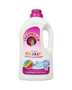CHANTECLAIR Detersivo Liquido Bucato Lavatrice Colorati 35 pranja 1575 ml