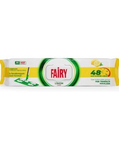 FAIRY vlažne maramice za mop sa mirisom limuna 50 kom