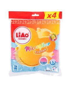 LIAO Mikrofiber Krpe za Čišćenje 4/1 G130063 – Mikrofiber Krpa za Brisanje Automobila i Doma
