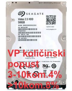 SEAGATE HDD 2.5 500GB ST500VT000 7mm 16MB 5400RPM - 38205