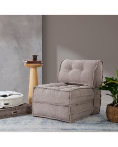 ATELIER DEL SOFA Fotelja na razvlačenje Mocca, svetlobraon