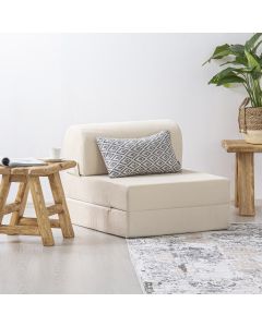 ATELIER DEL SOFA Fotelja na razvlačenje Magic, bež