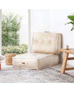 ATELIER DEL SOFA Fotelja Poffi, bež