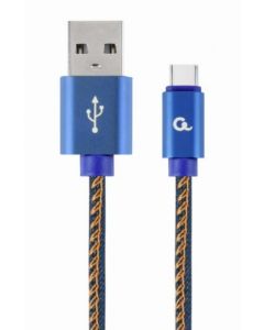 GEMBIRD Kabl CC-USB2J-AMCM-1M-BL Type-C USB, 1m, plava - 38290
