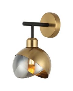 FORMA Zidna lampa F7036-1Z SG+SM, zlatna