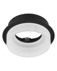 FORMA Ugradna rozetna CFR1602 BK, crna/bela
