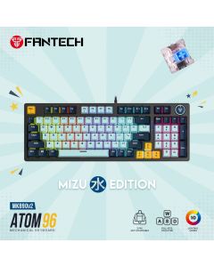 Tastatura Mehanicka Gaming Fantech MK890 RGB Atom MK96 SkyBlue (Blue switch) - 216762