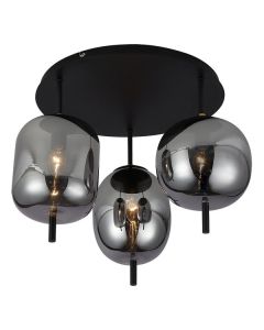 FORMA Plafonska lampa 3xE14 F4014-3C BK+SM