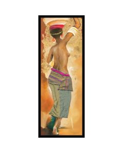 DELTA LINEA Uramljena slika Ashanti 30x70 cm - DL3720
