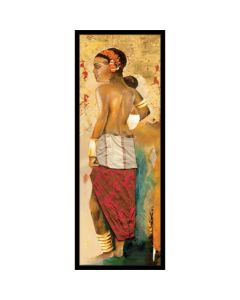 DELTA LINEA Uramljena slika Zahina 30x70 cm - DL3721