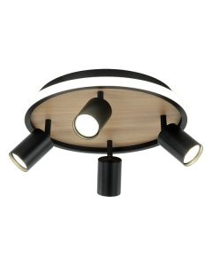 FORMA LED plafonska lampa FG150-4 BK+WD