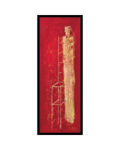 DELTA LINEA Uramljena slika Skarletne visine 30x70 cm - DL 3740
