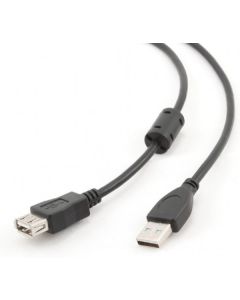 GEMBIRD CCF-USB2-AMAF-15 USB 2.0 A-plug A-socket kabl with ferrite core 4.5m - 38700
