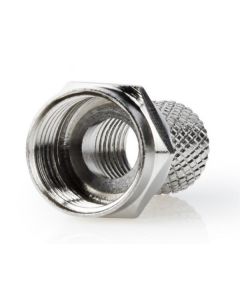 GEMBIRD Konektor F muški, RG6, 6.6mm, Zinc Alloy, 25kom (cena po komadu) - 38729