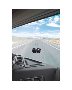 LAMPA ACCESSORIES Privezak kockice crno bele - 37651