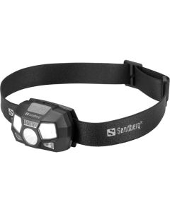 SANDBERG Baterijska naglavna lampa 5u1 421-10 punjiva/senzor - 43238