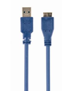 GEMBIRD CCP-mUSB3-AMBM-0.5M USB3.0 AM to Micro BM cable, 0.5m
