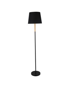 FORMA Podna lampa 1xE27 F7125-1F BK+WD