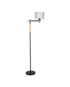 FORMA Podna lampa 1xE27 F7133-1F BK+WD