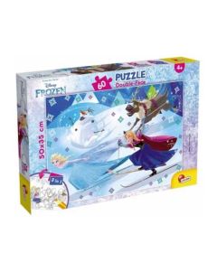 LISCIANI Puzzle Frozen 2u1 složi I oboji  - 60 delova - 37816