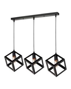 FORMA Viseća lampa 3xE27 F7205-3V BK