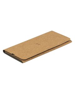 Podloga za miš FLIP PAD sa bežičnim punjačem 15W – sklopiva, pluta, bež