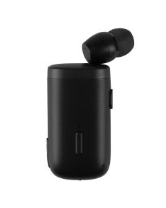 Bluetooth hands-free slušalica BIRD – do 18 h razgovora, redukcija buke, vodootporna, crna