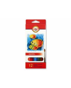 KOOH-I-NOOR Drvene bojice Akvarel, set 1/12 3716012 - 3811