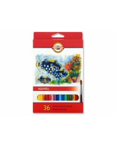 KOOH-I-NOOR Drvene bojice Akvarel, set 1/36 3719 - 3812