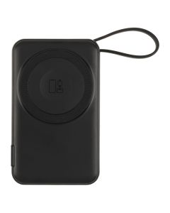 Putni punjač i pomoćna baterija EDISON 10PD 35W – 10.000 mAh, uvlačivi kablovi, bežično 15W