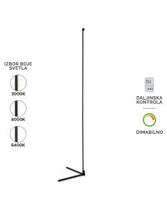 FORMA LED podna lampa F2078-12F BK