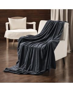 VIKTORIJA Ćebe Soft One 150x200cm Black - VLK000382-black