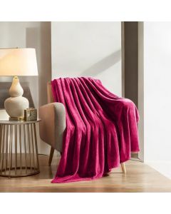 VIKTORIJA Ćebe Soft One 150x200cm Bordo - VLK000382-bordo