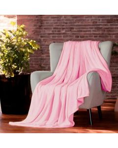 VIKTORIJA Ćebe Soft One 150x200cm Pink - VLK000382-pink