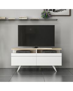HANAH HOME TV komoda Berlin, bela - 382NRC1102