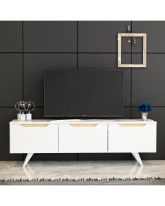 HANAH HOME TV komoda Prag, bela - 382NRC1124
