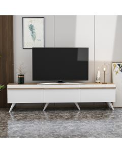 HANAH HOME TV komoda Valentina, bela - 382NRC1131