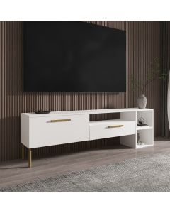 HANAH HOME TV komoda Parion, bela - 382NRC1145