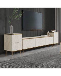 HANAH HOME TV komoda Imaj, krem