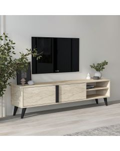 HANAH HOME TV komoda Benoit, krem
