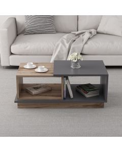 HANAH HOME Klub sto Consept, krem/siva - 382NRC1201