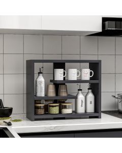 HANAH HOME Kuhinjska polica Gupse, antacit