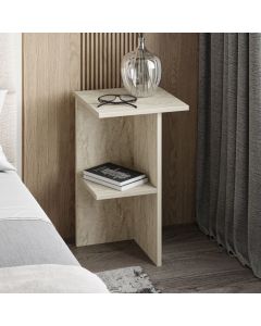 HANAH HOME Noćni polica Leray, mermerna krem