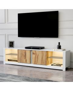 HANAH HOME TV komoda Aydos, bela/krem